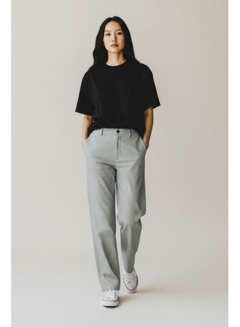 Cotton Linen Work Trousers