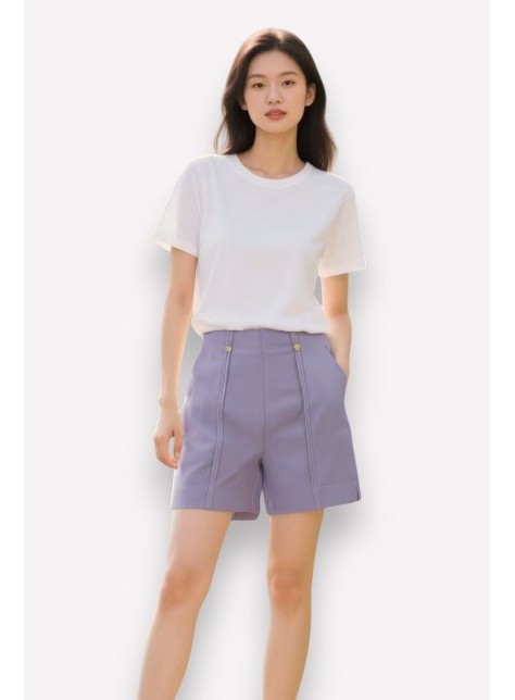 Slant Pockets Shorts